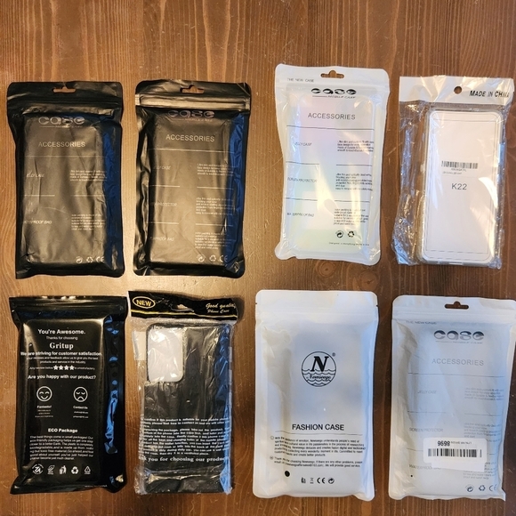 Random Assortment Of Cell Phone Cases Smartphone Cases Lot Of 8 Phone Cases Read - Picture 2 of 2